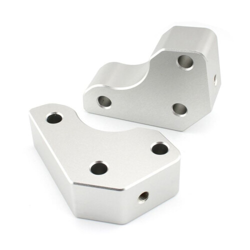 Motorcycle Handlebar Raise Pad Handle Bar Riser for  GTR1400 2008-2022 Height Increasing Pad Silver 2