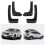 Car Mud Flaps for  Santa Fe LX Ix45 2013 - 2018 Mud Flaps  Guards Mud Flap Mudguards Styling 3