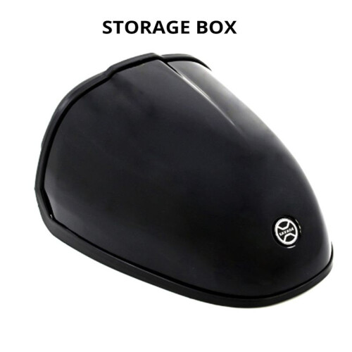 Motorcycle Tail Backrest Storage Box Pillion Hump Backrest  Cover for  RNINET 2014-2023 Silver 2
