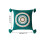 Boho Knitted Throw Pillow for Case with Tassels-Aqua green 4