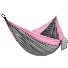 Portable Hammock, Breathable & Quick Drying Parachute Nylon Ultralightweight Hammock Swing for Outdoors, Backpacking, Camping, Travel, Beach, Garden (
