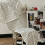 Black White Striped-Black and white stri Shouna 34x75cm 6