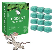 Nexis 12-Pack Advanced Rat & Mouse Repellent Balls -Peppermint Oil Formula for Ultimate Rodent Control -Cutting-Edge Technology Moth Balls, Natural,