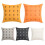 Modern Geometric Throw Pillow for Case Woven Imitation-grey 2