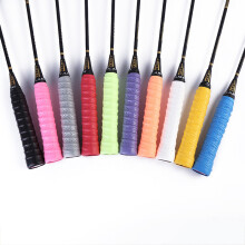 Racquet Grip for Enhanced Performance, Comfortable Super Absorbent Perforated Design Anti-Slip Replacement for Tennis, Badminton, Pickleball, Fishing