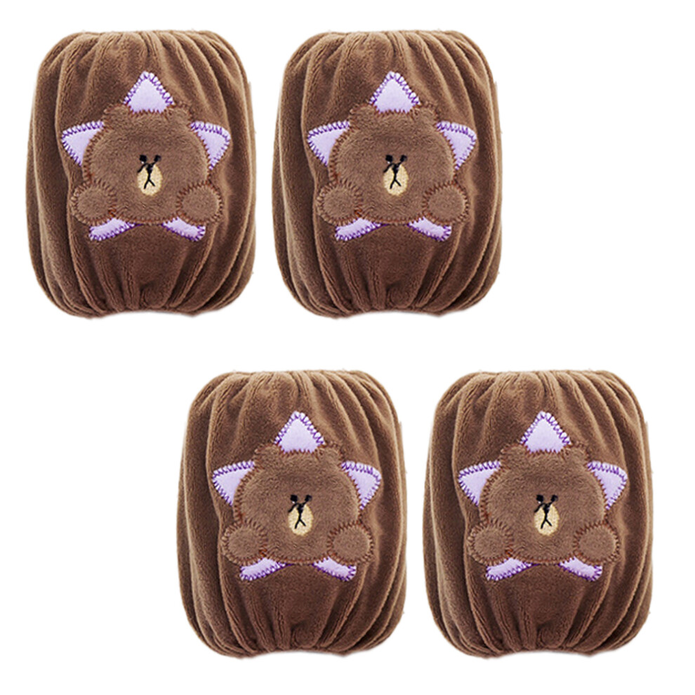 Hot Water Bottle, Reliable Material Velvet Plush Cover Cute Warm Hand Feeder for Winter, Portable Electric Rechargeable with Explosion-Proof Technolog
