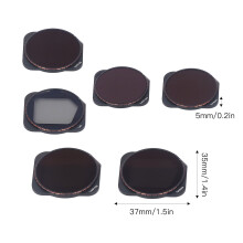 Optimiertes QuickSwap-Magnetfiltersystem für DJI Osmo Pocket3 Creator Combo, anpassbare ND- und Polarisationsfilter mit mehrfachvergütetem
