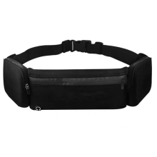 Laufgürtel für Damen und Herren, Trinkgürtel mit BPA-freier, auslaufsicherer Flaschenhalterung, verstellbarer Hüfttasche mit reflektierendem