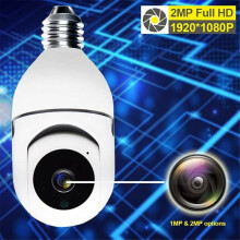 Innovative Panorama Surveillance, Hd Bulb Wifi Camera for Mini Bulb Security Surveillance, Smart Home Indoor Protection, 2.4Ghz And 5Ghz Wifi, Easy