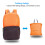 Foldable Backpack For Outdoor Adventures, Durable Lightweight Waterproof Nylon Travel Backpack 7