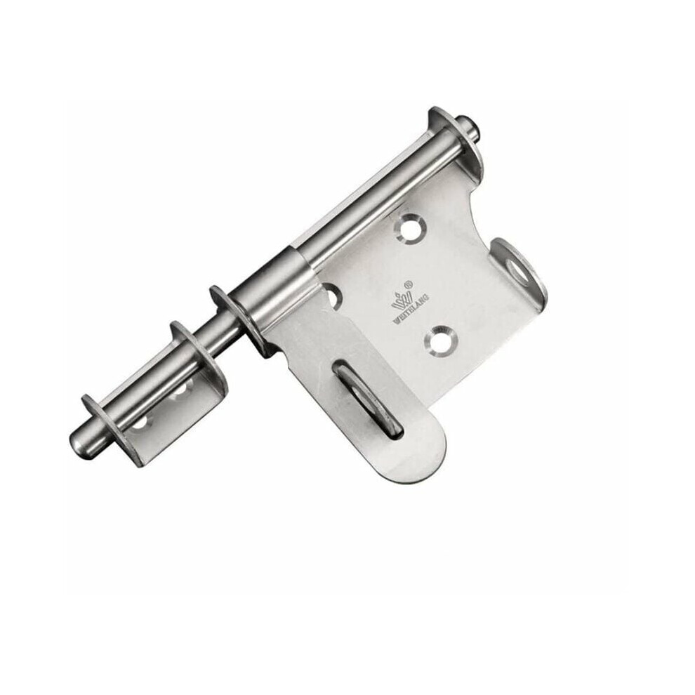 Heavy Duty Gate Latch Bolts, Hand Brushed Finished Sliding Bolt For Uncompromising Security And A Timeless Appeal 9173940426894