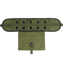 Lightweight Tactical Pouch For Outdoor Activities Foldable Design With Snap Lock And Carabiners Large Storage Space Durable Precision Stitching Army G