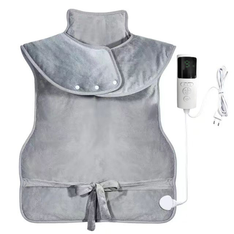 Portable Heating Pad, Back Pain Relief Solution With Moist Therapy Option, Graphene Fabric Offers Fast Heating & Optimal Comfort, Adjustable Snap &
