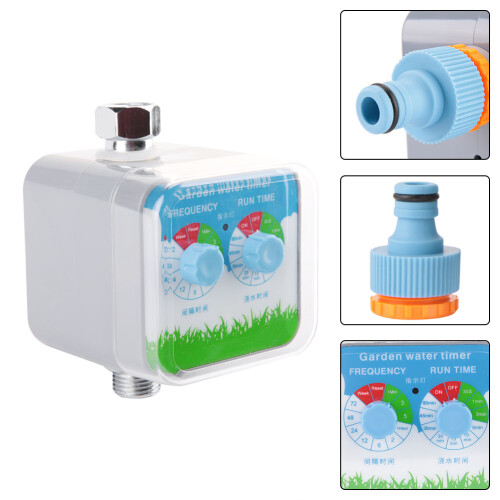 Programmable Watering System For Home Gardens, 2-Zone Sprinkler Timer With IP55 Waterproof Protection, Automatic Lawn Irrigation Timer For Optimal Wat 2