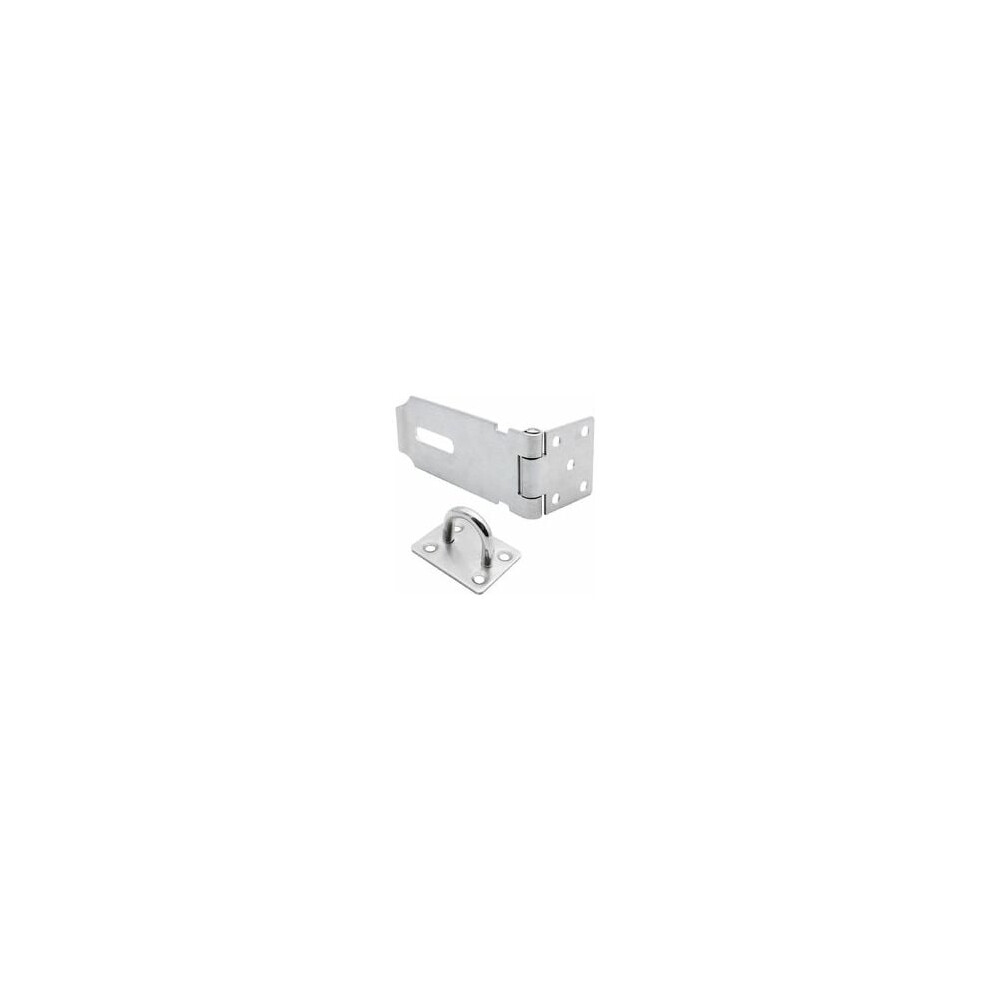 Robust Stainless Steel Hasp, Heavy Duty Padlock Clasp Latch For Doors, Sheds, Windows, Drawers 9169997262899