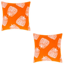 Kussensloop Herfst Pompoen Sierkussenslopen Kussenslopen-oranje