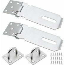 Stainless Steel Security Hasp, Heavy Duty Material For Robust Protection In Various Applications, Smooth Elegant Design For Modern Home Décor, Easy