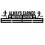 (always earned) Medal Holder Display Hanger Rack Medals Black 1