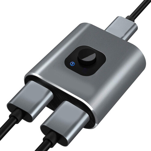 Χειροκίνητη εναλλαγή HDMI Switcher για το Gaming Hub σας, Plug and Play με ευρεία συμβατότητα για 1