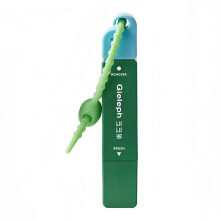 (1pc Green) Instant Stain Remover Pen, Dual-Head Bleach Pens for Clothing, Portable Fabric Stains Remover Pen with Hanging Rope