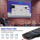 Wireless Presenter Air Mouse Clicker, PPT Remote Control, USB Powerpoint Clicker RF 2.4 GHz, Volume Control & Cursor Function 2