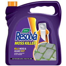 Resolva 20300339 Moss Killer Ready to Use, 3L