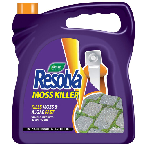 Resolva Resolva 20300339 Moss Killer Ready to Use, 3L