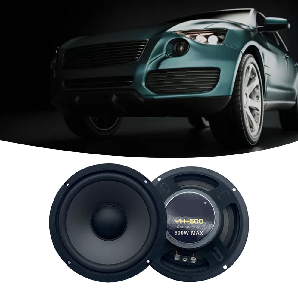 Durable 6.5In 600W Universal Coaxial Speakers For Cars - Clear Audio 8701371051685