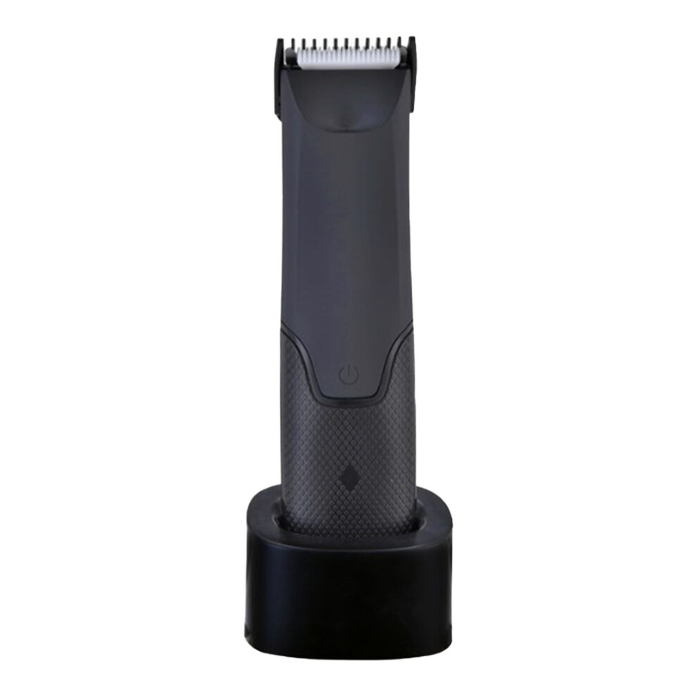 Electric Shaver For Wet/Dry Use, Nick-Free Grooming Body Trimmer With Ceramic Blade, Waterproof Design Gentle Hair Removal, Adjustable Guide Comb