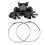 6 Dual Head Fireplace Fan 12 Blades for Energy Saving Heating 2