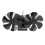6 Dual Head Fireplace Fan 12 Blades for Energy Saving Heating 4