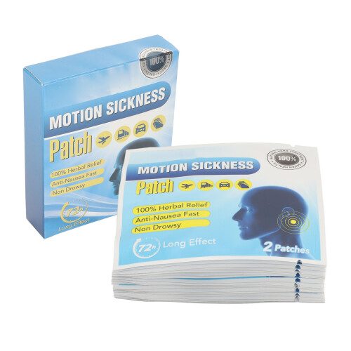 Relieve Nausea with 40pcs Natural Motion Sickness Patch Kit 1