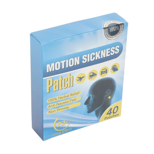 Relieve Nausea with 40pcs Natural Motion Sickness Patch Kit 2