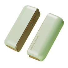 (Green) Dual Magnetic Hand Warmers Rechargeable, 6000MAh Electric Hand Warmer Portable Pocket Heater, Heat Therapy for Outdoors Hunting Camping