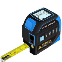 (B, blue) Digital electronic ruler lasers cross-measurement tool High-Precision Rapid Measurement Home Renovation