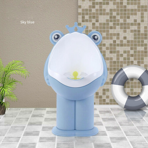 (Green) Frog Pee Training,Standing Potty Training Urinal for Boys Toilet with Funny Aiming Target 2