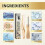 (Combination Pack) Eyelash Liquid Black Eyelash Curl Natural Beautiful Long Thick Eyelash Moisturizing Treatment 3