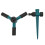 Περιστρεφόμενη κεφαλή ψεκαστήρα ακροφυσίου για κήπο με γκαζόν, περιστρεφόμενο 1