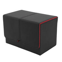Organizador de cartas para jogos de cartas MTG e Yu-Gi-Oh!, estojo para decks, pronto para torneios, design leve, bandeja para dados, fecho