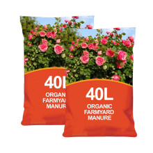 simpahome Essential Nutrients Organic Farmyard Manure - 80L