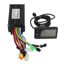 Controlador de motor para bicicleta eléctrica, controlador de velocidad de motor sin escobillas con compatibilidad de controlador de onda