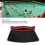 Pool Table Brush Soft Bristles, Ergonomic Arc Handle, Wine Red & Black 4