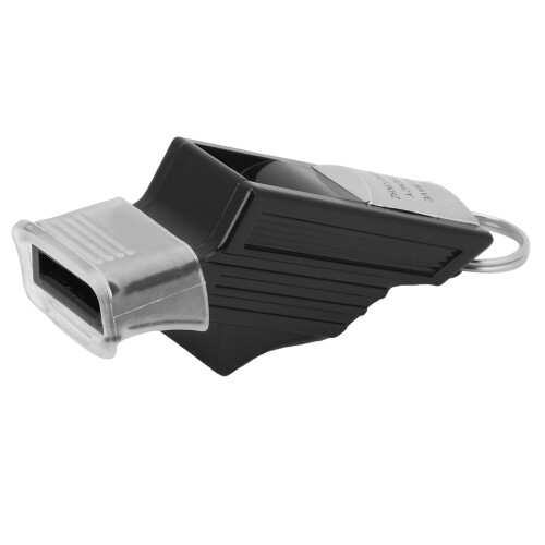 Adjustable Nylon Contest Whistle with Silver Silver Finish, 43g