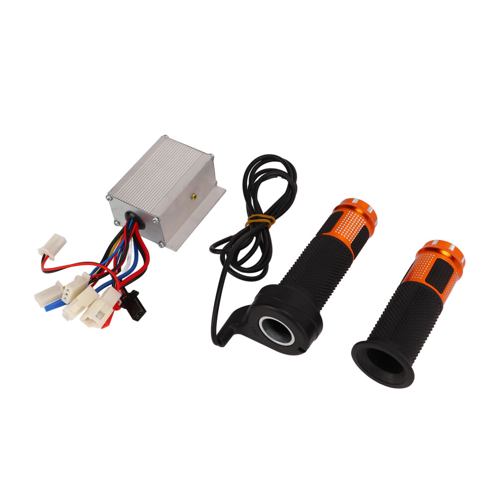 12V 250W Brushed Controller Citrine Throttle Twist Grip Set For E-Bikes Trikes 9381373234195