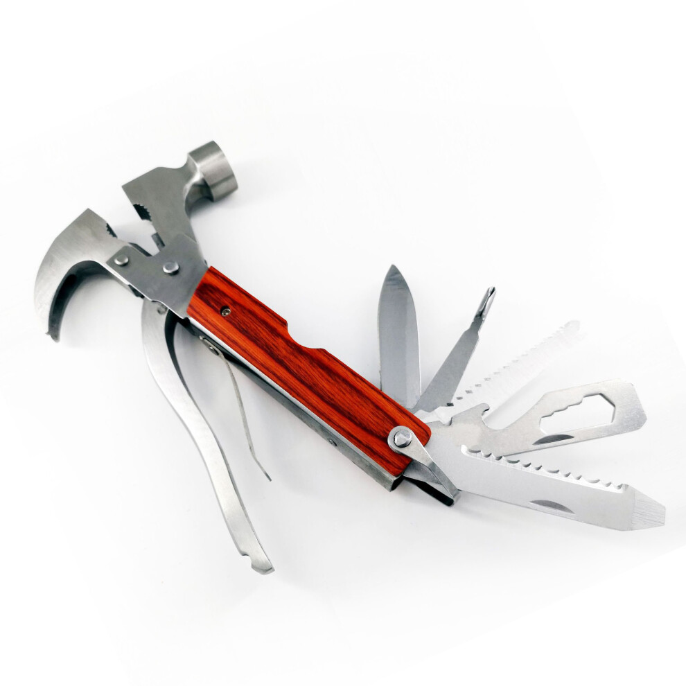 Multitool For Outdoor Hiking, Stainless Steel Multipurpose Equipment Portable Folding Design, Perfect Gift For Camping Survival Adventures 9093122943196