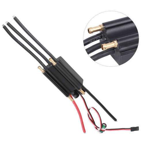 90A Rc Boat Model Esc με ισχυρή λειτουργία διπλής αποστράγγισης γρήγορη ψύξη 2