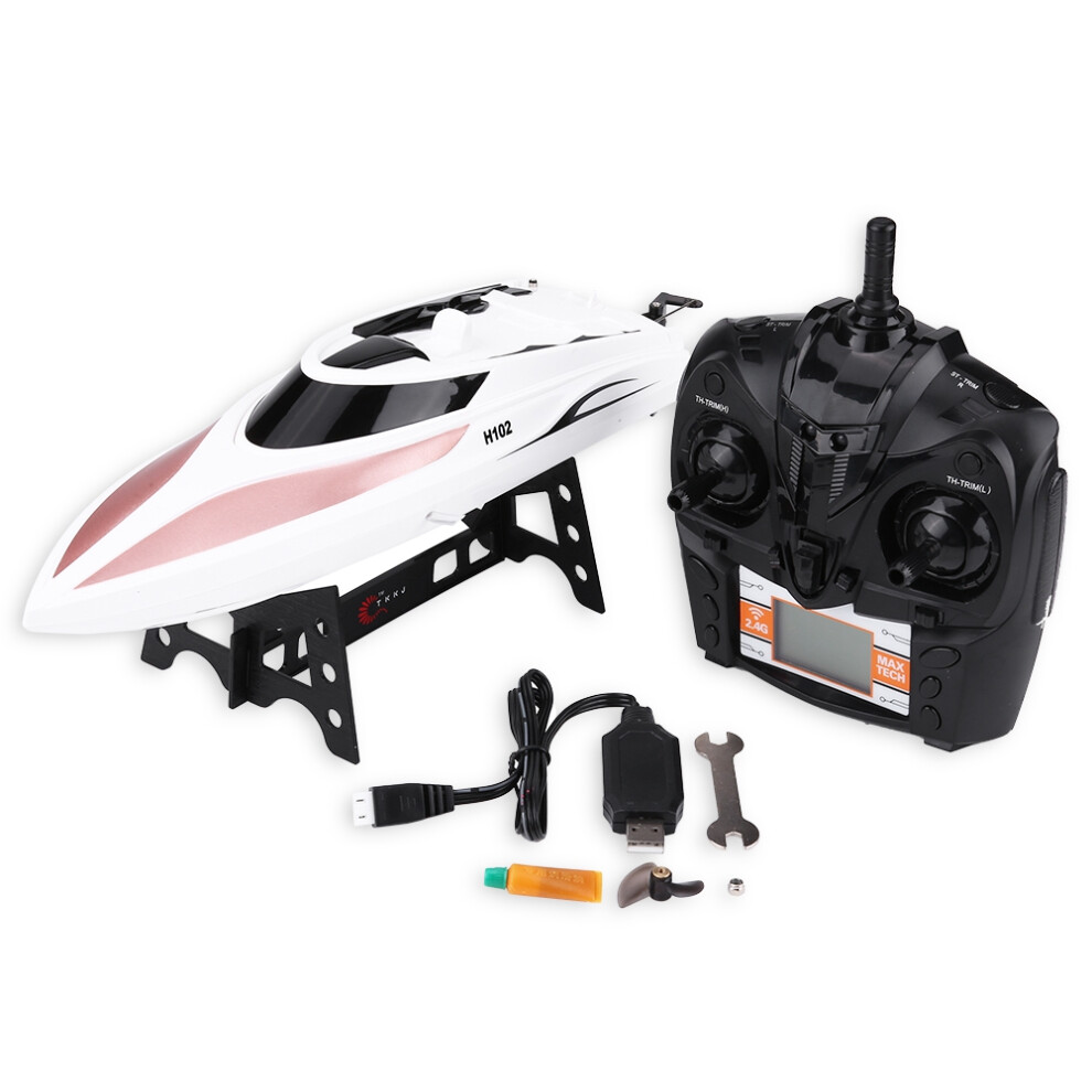 Remote Control Boats High Speed 2.4GHz RC Boat for Kids Adults, Saltwater RC Boats with Water-Cooled Motors Fast Remote Control Boat Waterproof Self R-image-OPC-PPVRJ7G-NEW