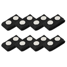 Belt Keepers for Duty Belt, High-Grade Material Nylon Double Snap Design Security Tactical Web Belt Keepers for Police Equipment Accessories