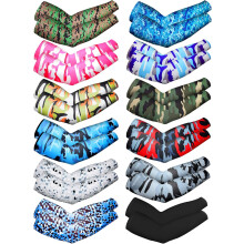 Arm Sleeves for Kids, Milk Silk UV Protection Cooling Sleeve for Outdoor Sports, Sun Protection Arm Cover for Baseball Basketball Running, Soft and Co