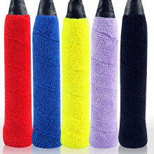 Towel Grip For Racket Handles, Anti Slip Absorbent Sweatband Tape With Adhesive Backing, Soft Towel Fabric Shock Absorbing Effect Reduces Vibration Im